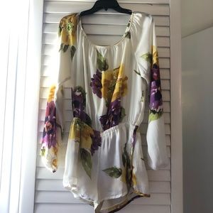 Show me your Mumu silk romper